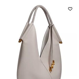 Donna Karan, white shoulder bag